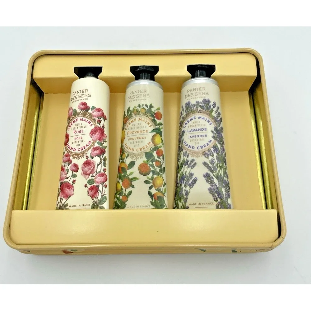 Panier Des Sens Hand Cream Collection‎ (3) Made in France 3 x  1 oz ea Gift Set